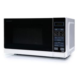 SHARP R272WM NEW Compact 20L 800W Digital Control Freestanding Microwave Oven