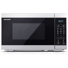 Sharp YC-MG02U-S 800w Microwave Oven with Grill Digital Touch Control 20L Silver