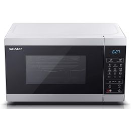Sharp YC-MG02U-S NEW Microwave Oven with Grill Digital Control 800w 20L Silver