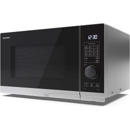 Sharp YC-PG284AU-S NEW Combination Microwave Oven & Grill 1000w Silver & Black