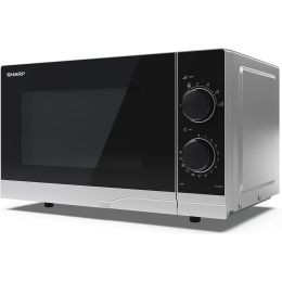 Sharp YC-PS201AU-S Solo Manual Microwave Oven Premium Series 700w 20L Silver