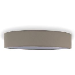 Smartwares IDE-60045 Ceiling Light Round Textile Shade 50cm Diameter Brown 