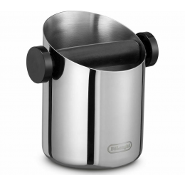 De’Longhi DLSC059 Universal Coffee Knock Box for Pump Espresso Machines Silver 