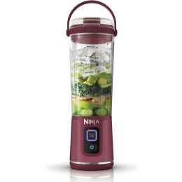 Ninja BC151UKCR Blast Cordless Blender Portable Smoothies 0.53L Cranberry Red