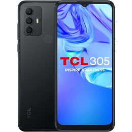 TCL 305 Sim Free 6.52" HD+ Smartphone 32GB 2GB RAM Mobile Phone Space Grey