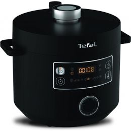 Tefal CY754840 Electric Pressure Cooker Turbo Cuisine 1000w 4.8L Black 