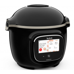 Tefal CY912840 Smart Multicooker Pressure Cooker Digital 6L Cook4me Black