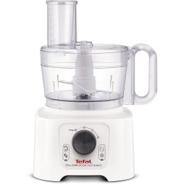 Tefal DO542140 Food Processor Double Force Compact 800W Multifunction 2.2L White