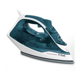 Tefal FV2830 Steam Iron Ceramic Soleplate Express Steam Powergliss 1600w Blue