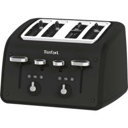 Tefal TF700N40 NEW 4-Slice Toaster Retra with Defrost Function 1700W Matte Black