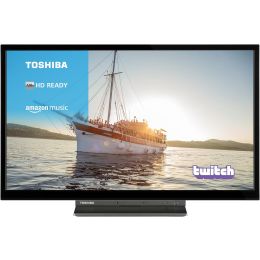 Toshiba 24WK3A63DB 24" HD Ready Smart TV Freeview Play & Alexa Built-in Black 