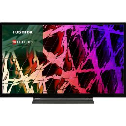 Toshiba 32LL3C63DB 32" Full HD WLAN Smart TV Freeview Play 2021 Model Black 