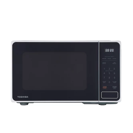 Toshiba MM2-EM20PF NEW Microwave Oven Digital 800w 20L Defrost Mode Black&White