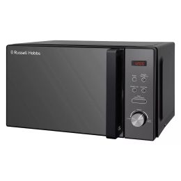 Russell Hobbs RHM2076B-TS 800W 20L Solo Digital Microwave 5 Power Levels Black