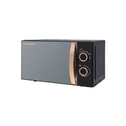 Russell Hobbs RHM1727RG Manual Microwave Oven 17L 700W Black & Rose Gold