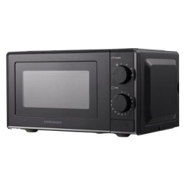 Statesman SKMS0720MPB Microwave Oven Manual Control 20L Freestanding Black
