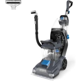 VAX CDCW-SSXS SpinScrub Power Upright Carpet Cleaner Washer Grey & Tiger Blue