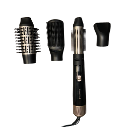 Remington AS7500 Hair Dryer Blow and Dry Caring Air Styler 4 Attachments 1000W 