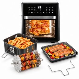 Vytronix RTOV18 12L 4-in-1 Air Fryer Oven with Rotisserie 1800W Touchscreen