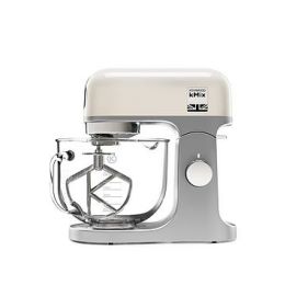 Kenwood KMX754CR Stand Mixer 5L Kitchen Machine with Glass Bowl kMix 1000w Cream