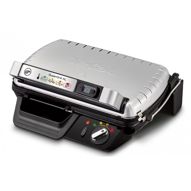 Tefal GC461B12 Electric Grill SuperGrill XL Table Barbecue 2400w