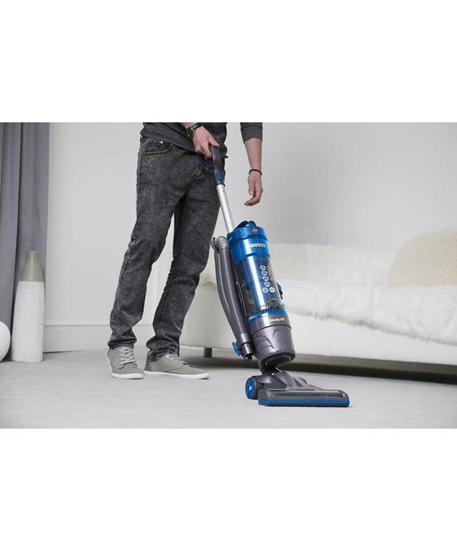 Pets Powerful Carpets Hoover Velocity Bagless Upright Vacuum Cleaner Above Floor Cleaning Multi-Cyclonic VL81VL51 